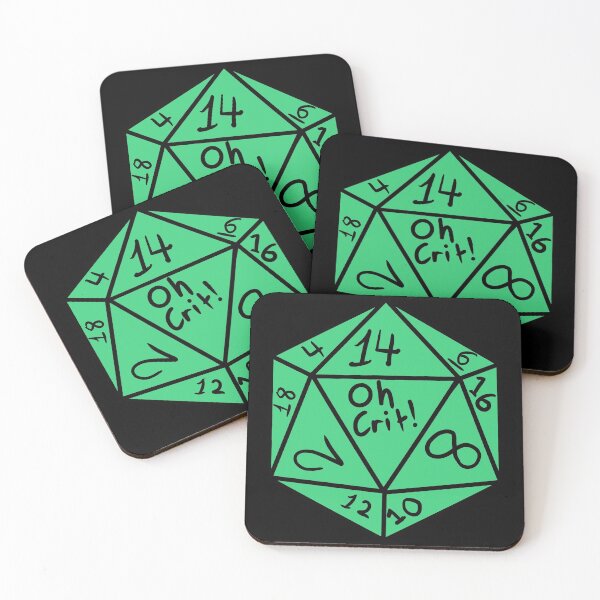 Item preview, Oh crit! (2) designed and sold by MakeMeASidekick.