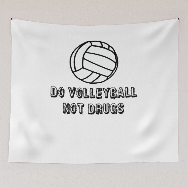 Item preview, Sticker - Do Volleyball Not Drugs designed and sold by StickersStore.