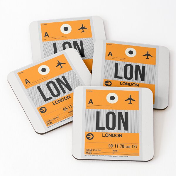 Item preview, London Luggage Tag 1 designed and sold by Irina March.