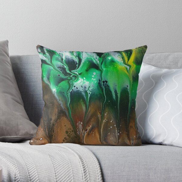 Emergence Throw Pillow