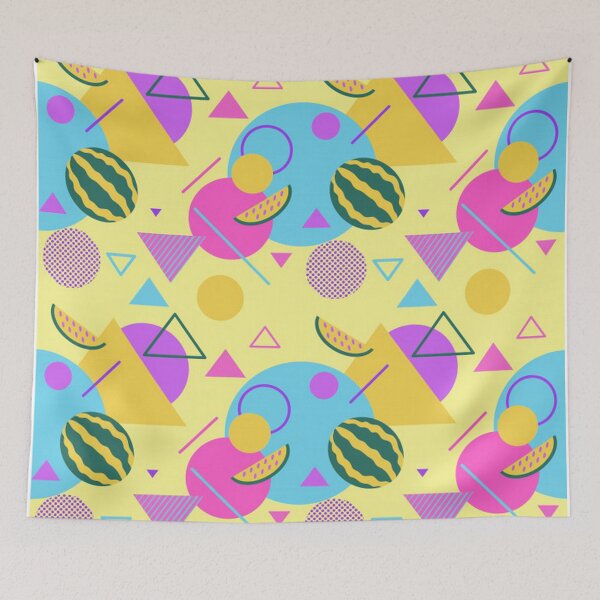 Item preview, Summer Fruit Memphis Abstract designed and sold by pugmom4.