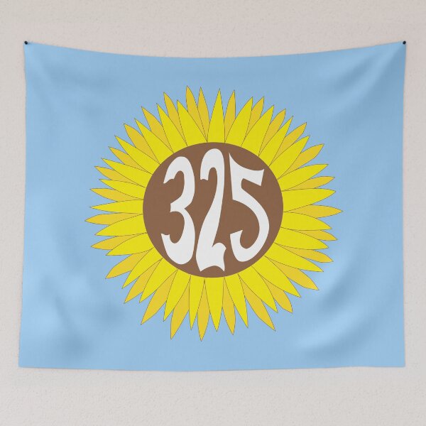 Item preview, Hand Drawn Texas Sunflower 325 Area Code designed and sold by itsrturn.