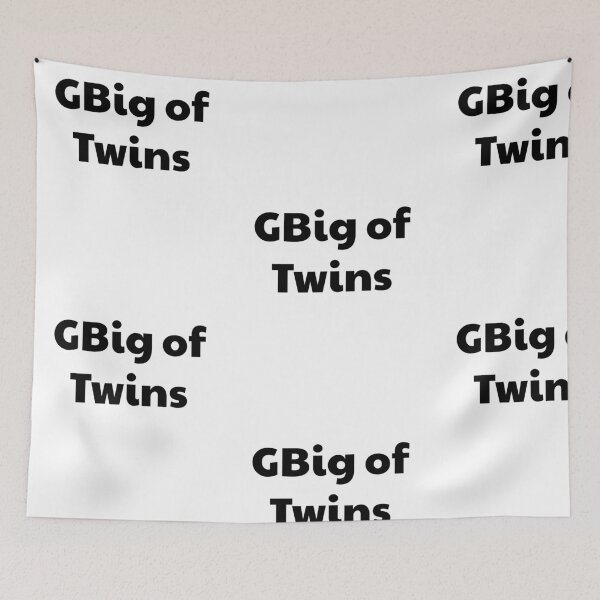 Item preview, GBig of Twins Sorority, College, University, and Greek Life design designed and sold by treasures83.