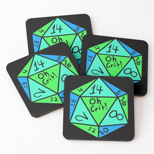 Item preview, Oh crit! (9) designed and sold by MakeMeASidekick.