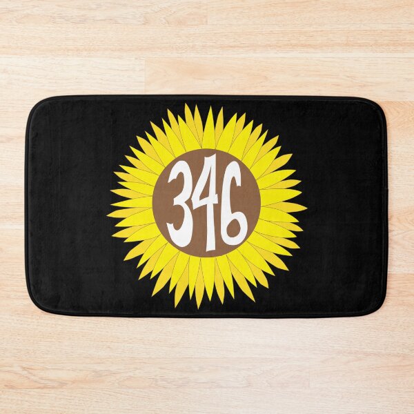 Item preview, Hand Drawn Texas Sunflower 346 Area Code designed and sold by itsrturn.