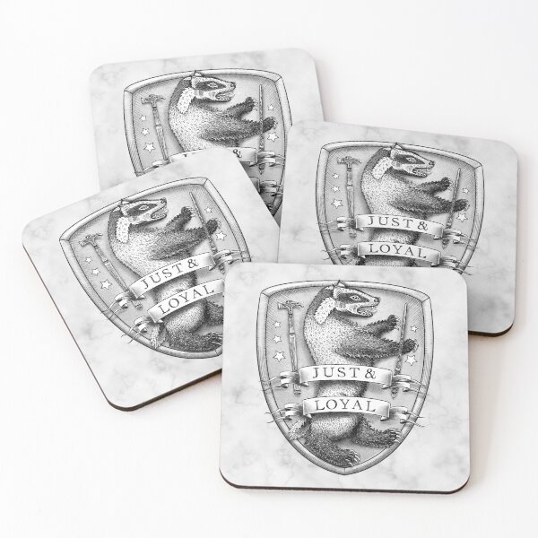 Item preview, Just & Loyal Medieval Badger Shield designed and sold by magiccabin.