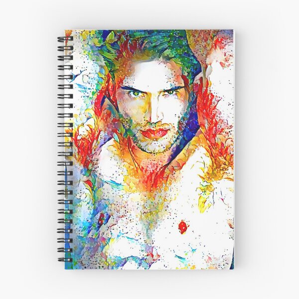 Item preview, Splattered Rainbow Impression: Man designed and sold by ArcadiaAbstract.