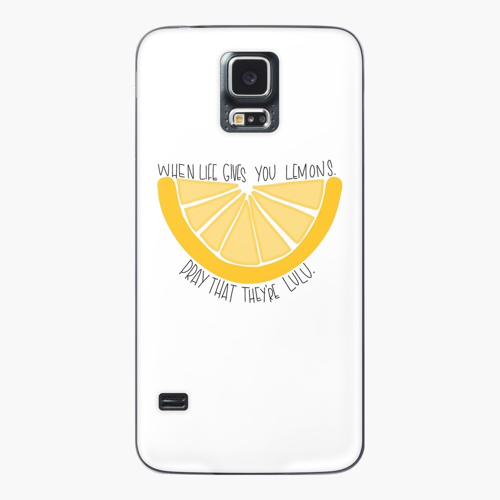 lemon/lululemon Sticker for Sale by mlstoutl