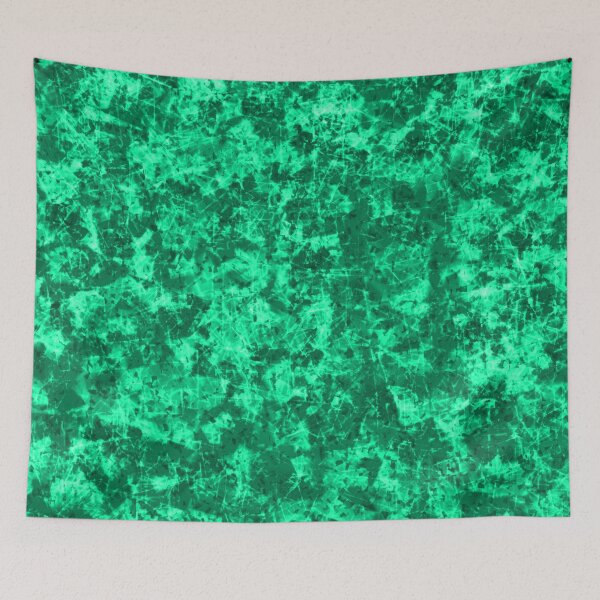 Item preview, Green mint crooked with luminous folds designed and sold by ShapesColors.