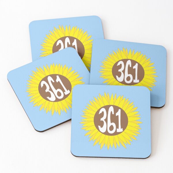 Item preview, Hand Drawn Texas Sunflower 361 Area Code designed and sold by itsrturn.