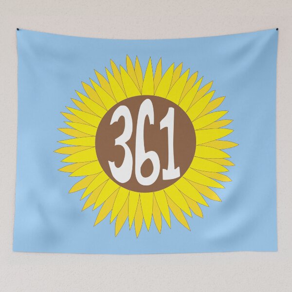 Item preview, Hand Drawn Texas Sunflower 361 Area Code designed and sold by itsrturn.
