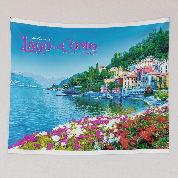 Item preview, Cartel de viaje del lago Como Nouveau (en italiano) designed and sold by travelwitheric.