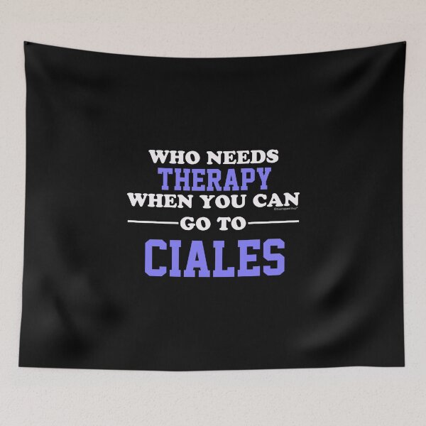 Item preview, Who Needs Therapy When You Can Go To Ciales designed and sold by CoolApparelShop.