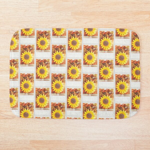 Sunflower Bath Mat