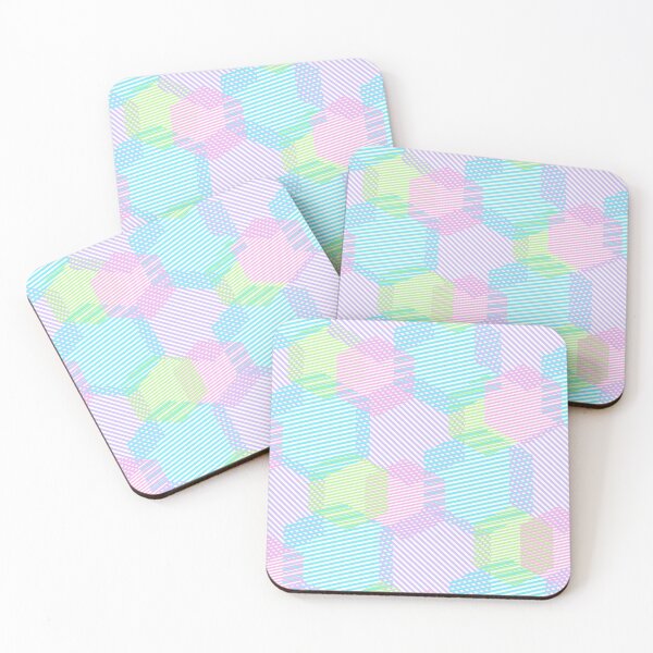 Item preview, Happy Hexagons designed and sold by ArtsyJulez.