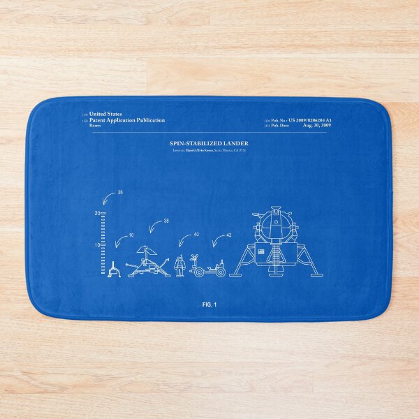 Item preview, Space Lander Patent - Blueprint designed and sold by FinlayMcNevin.