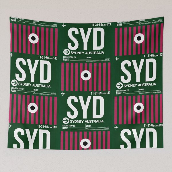 Item preview, Sydney Luggage Tag 2 designed and sold by Irina March.