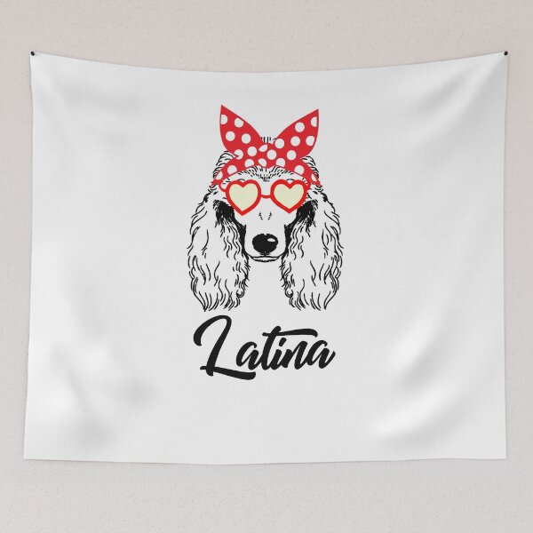 Item preview, I love my Poddle. Latina Mom Poddle designed and sold by Khalu.
