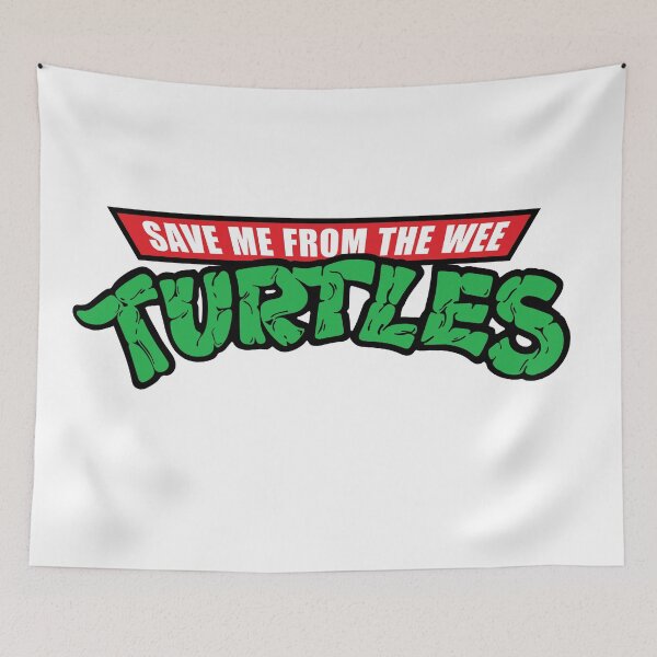 Item preview, Save Me From The Wee Turtles designed and sold by rockbottomau.