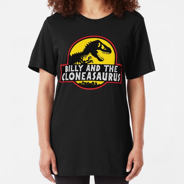 Billy And The Cloneasaurus Slim Fit T-Shirt