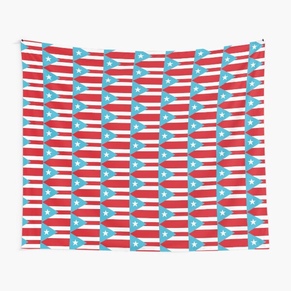 Flag of Puerto Rico (1895-1952)/ Nationhood Flag Tapestry