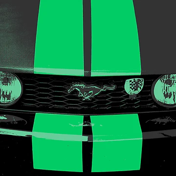 Artwork thumbnail, MUSTANG! by Rees Adams