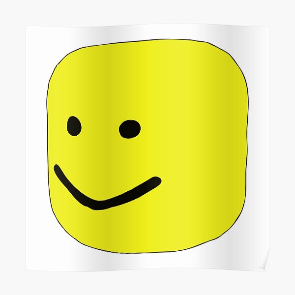 Roblox Posters Redbubble - oof roblox descargar