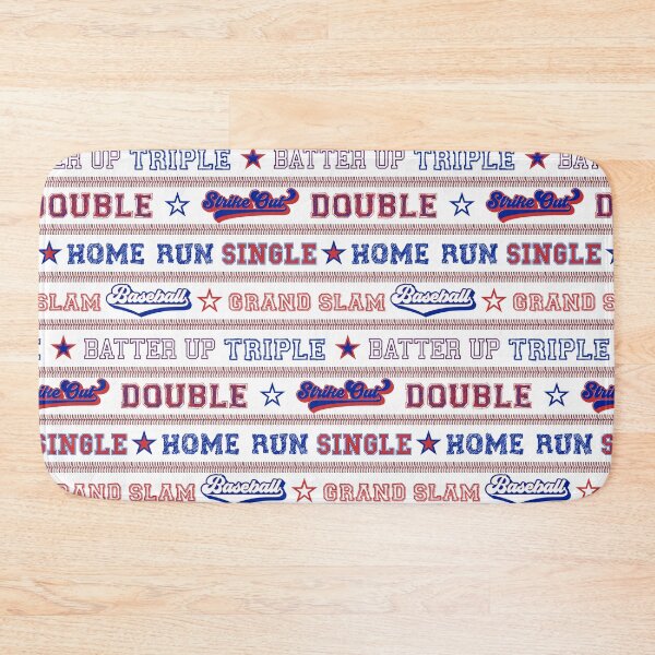 Item preview, Baseball Sayings - Blue designed and sold by WickedRefined - Nicole Demereckis.