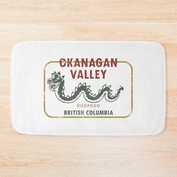 Item preview, Okanagan Valley British Columbia Vintage Travel Decal designed and sold by hilda74.