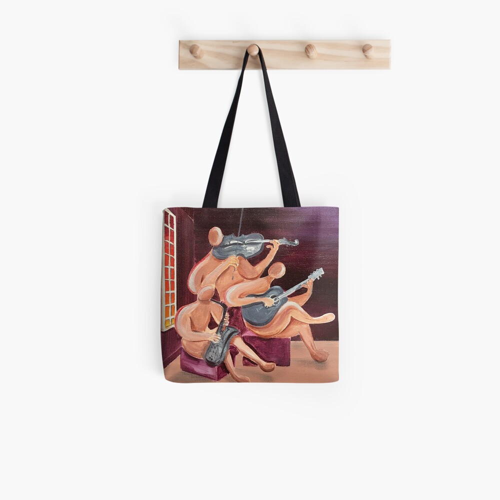 Jazz Trio Tote Bag