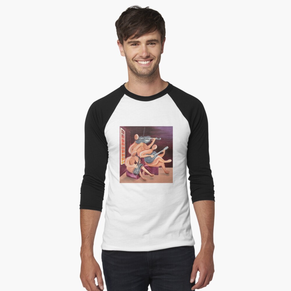 Item preview, Baseball ¾ Sleeve T-Shirt designed and sold by GalleryGiselle.