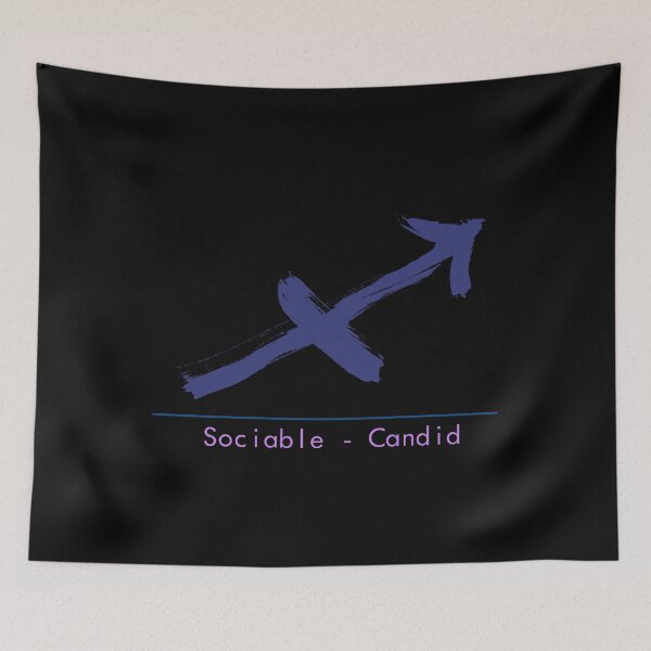 Item preview, Sagittarius Zodiac Sign - Astrology designed and sold by WishingInkwell.