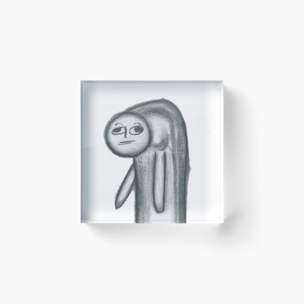 Item preview, Cool, Creepy, Charcoal Pipeman designed and sold by kjoemtac.