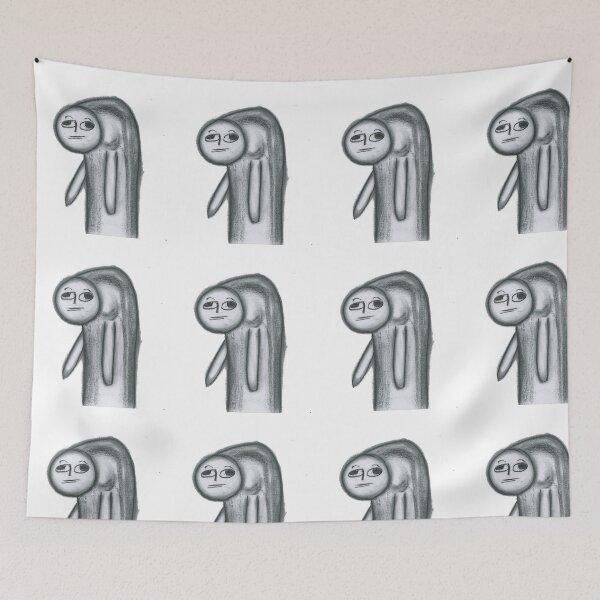 Item preview, Cool, Creepy, Charcoal Pipeman designed and sold by kjoemtac.
