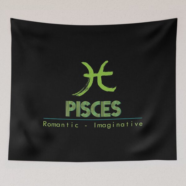 Item preview, Pisces Zodiac Sign - Astrology designed and sold by WishingInkwell.