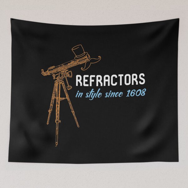Item preview, CLASSIC REFRACTOR TELESCOPE STYLE designed and sold by Madjack Tees Kiwi SuperStore.