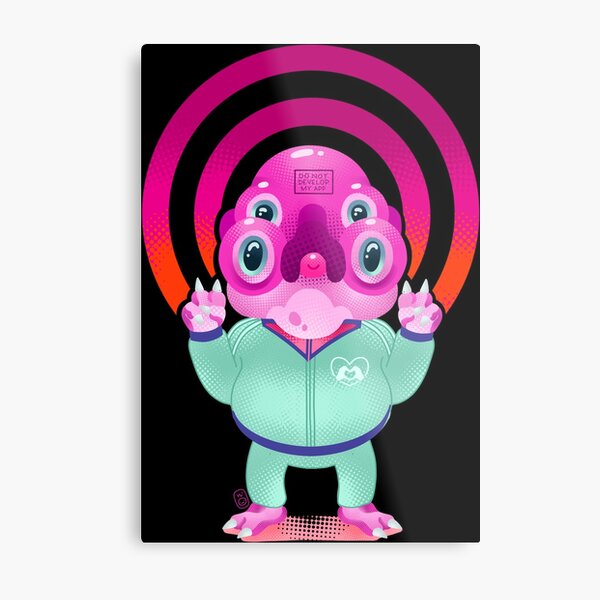 Glootie - Rick & Morty™ - Season 4 Sneak Peek - "I'm Just an Intern" Metal Print