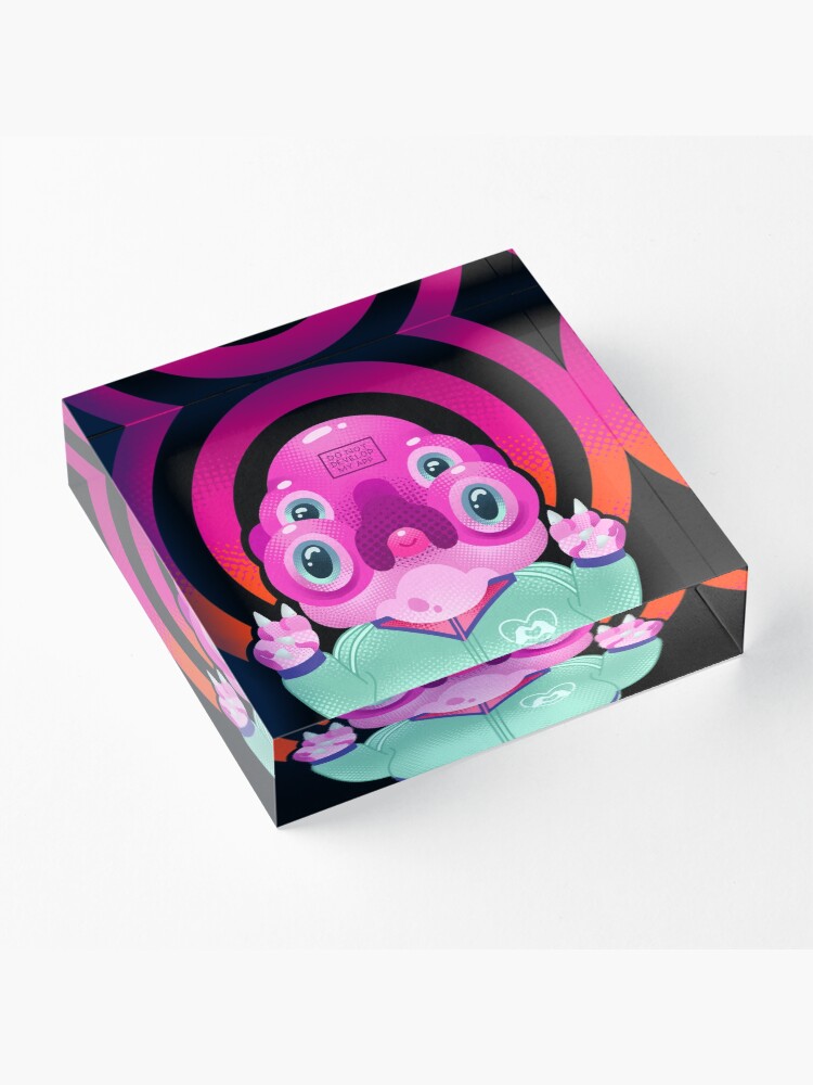 Alternate view of Glootie - Rick & Morty™ - Season 4 Sneak Peek - "I'm Just an Intern" Acrylic Block