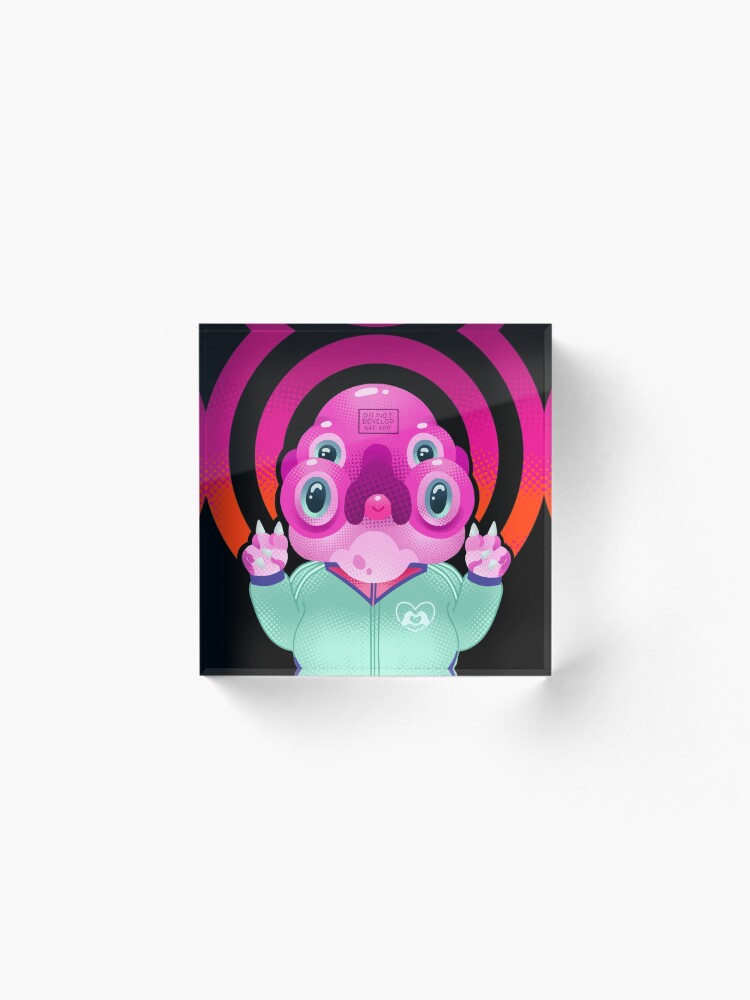 Alternate view of Glootie - Rick & Morty™ - Season 4 Sneak Peek - "I'm Just an Intern" Acrylic Block