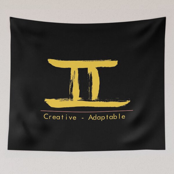 Item preview, Gemini Zodiac Sign - Astrology designed and sold by WishingInkwell.