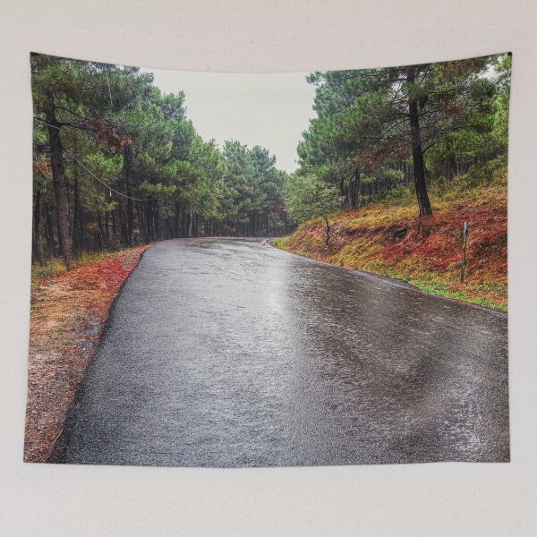 Item preview, Amazing Rainy Forest Road designed and sold by BennEmm.