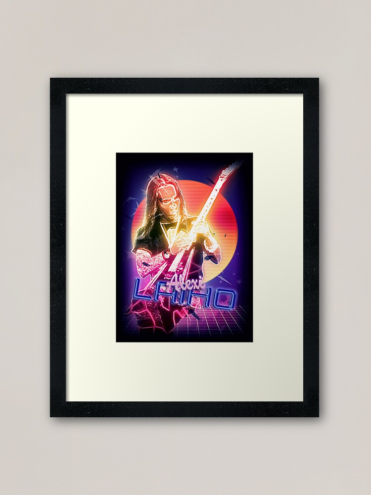 Thumbnail 1 of 7, Framed Art Print, Synthwave Hate Crew designed and sold by cinderella1986.