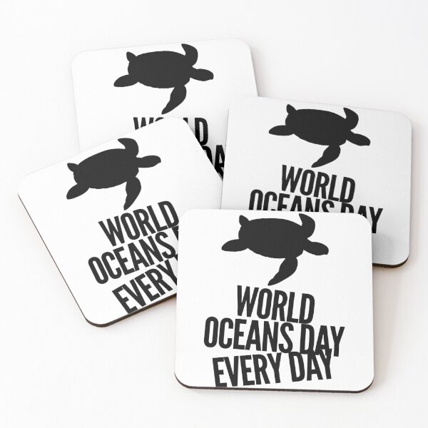 Item preview, World oceans day every day  designed and sold by Kerry Pritchard.
