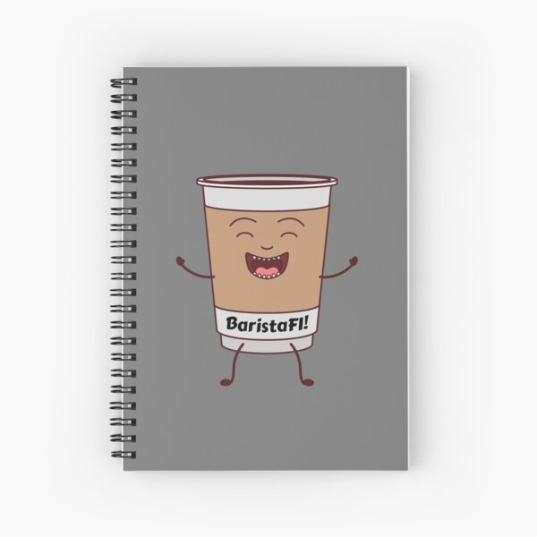 BaristaFI Spiral Notebook