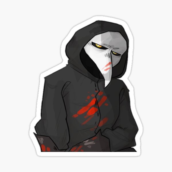 Scp 049 Sticker By Kqlechips Redbubble