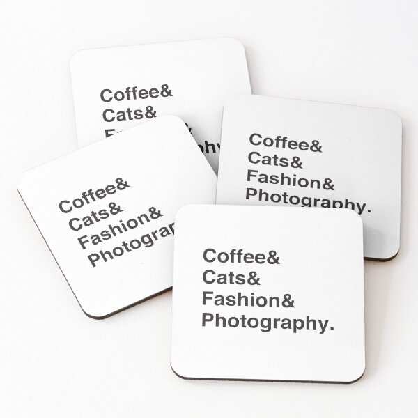 Item preview, Coffee and cats and Fashion and Photography designed and sold by jazzydevil.