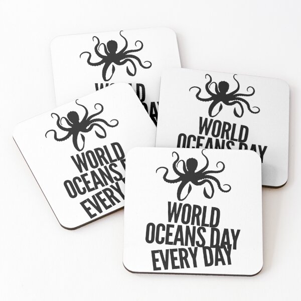 Item preview, World oceans day every day  designed and sold by Kerry Pritchard.