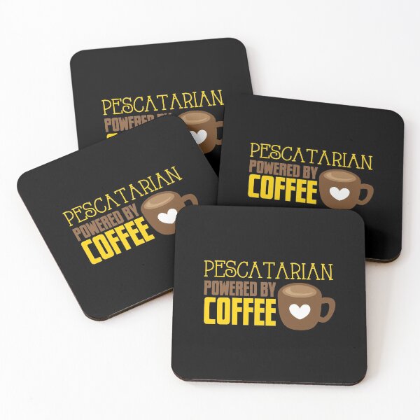 Item preview, Pescatarian powered by coffee designed and sold by jazzydevil.