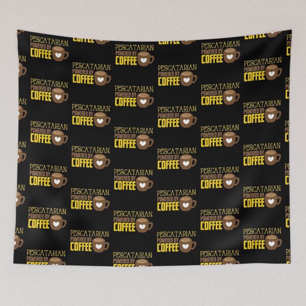 Item preview, Pescatarian powered by coffee designed and sold by jazzydevil.