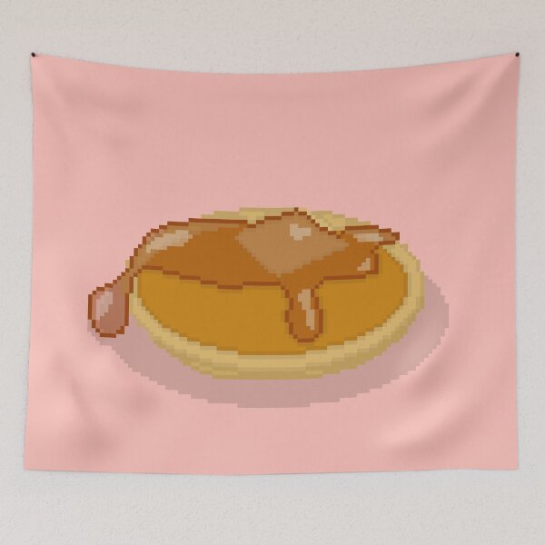 Item preview, pancake pixel art designed and sold by friendlyblimp.